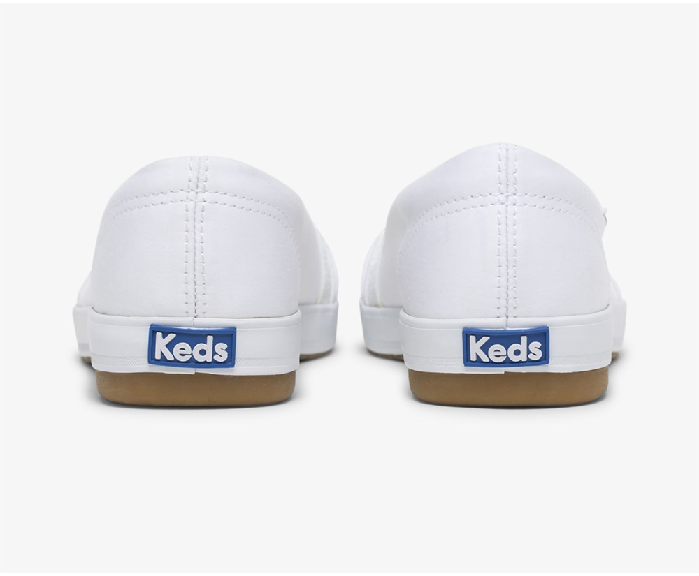 Keds Slip Ons Damen Weiß - Carmel - OKQ-528706